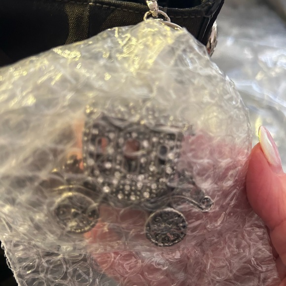 Coach Black and Dark Brown OC Signature Shoulder Bag - Picture 3 of 8